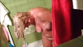 Karšto Milf gropes raukšlėta urvas
