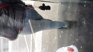 Po čiulpia ne pakliuvom mergina kelnaitės ant lovos